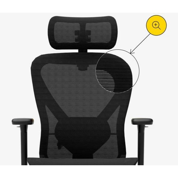 Фото - Кресло офисное Mealux Q1 Air Black (HF-Q1 M/B)